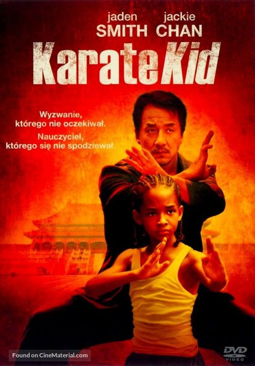 The Karate Kid - Polish Movie Cover