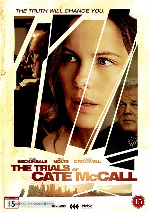 The Trials of Cate McCall - Danish DVD movie cover