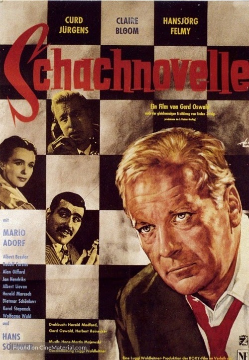 Schachnovelle - German Movie Poster