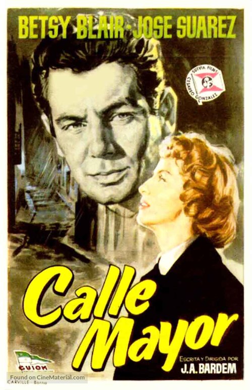 Calle Mayor - Spanish Movie Poster