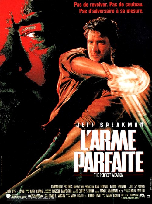 The Perfect Weapon - French Movie Poster