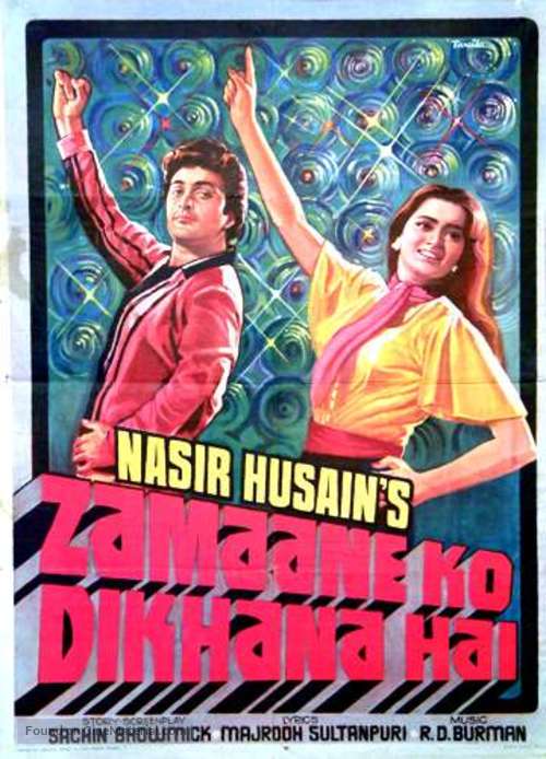 Zamaane Ko Dikhana Hai - Indian Movie Poster