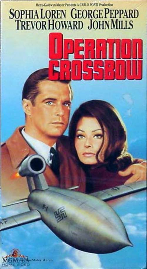 Operation Crossbow - VHS movie cover