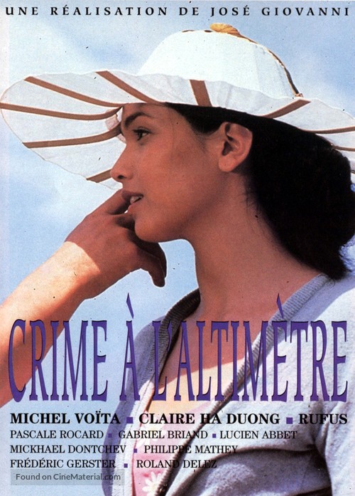 Crime &agrave; l&#039;altim&egrave;tre - French Movie Cover