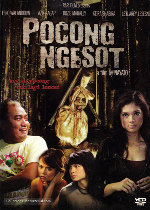 Pocong ngesot - Indonesian DVD movie cover