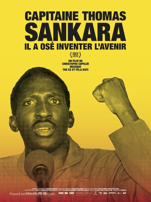 Capitaine Thomas Sankara - French Movie Poster