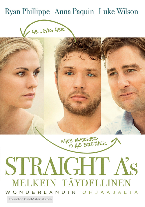 Straight A&#039;s - Finnish DVD movie cover