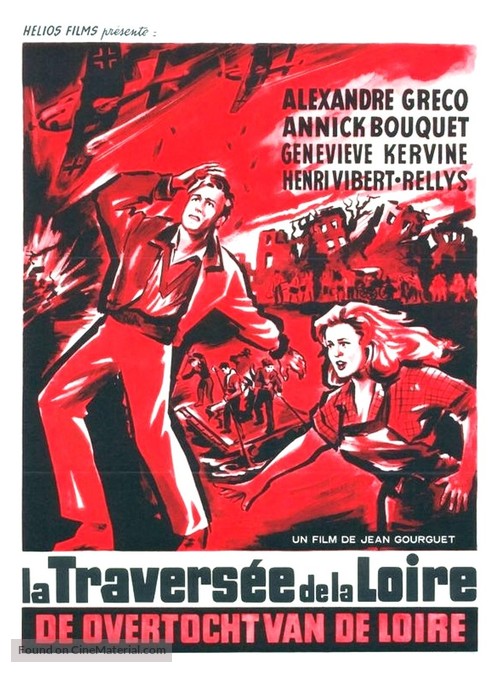 La travers&eacute;e de la Loire - Belgian Movie Poster