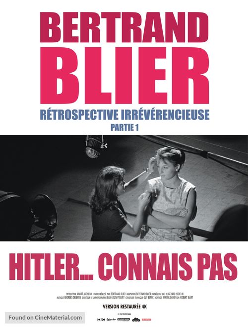 Hitler, connais pas - French Re-release movie poster