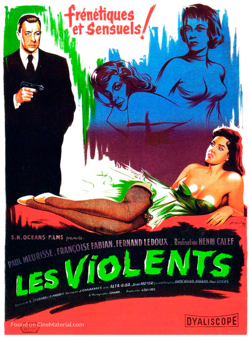 Les violents - French Movie Poster