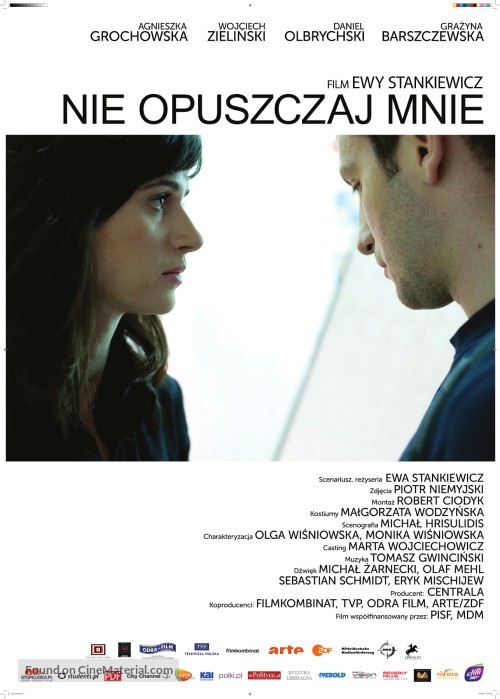 Nie opuszczaj mnie - Polish Movie Poster