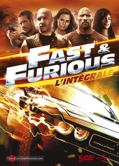 The Fast and the Furious - Belgian DVD movie cover