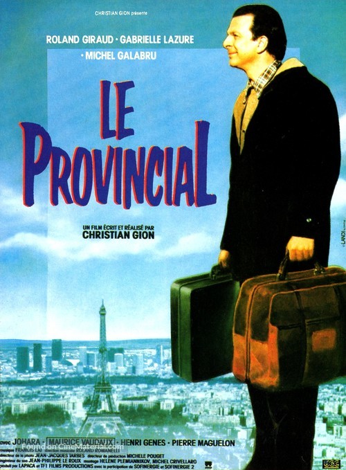 Le provincial - French Movie Poster