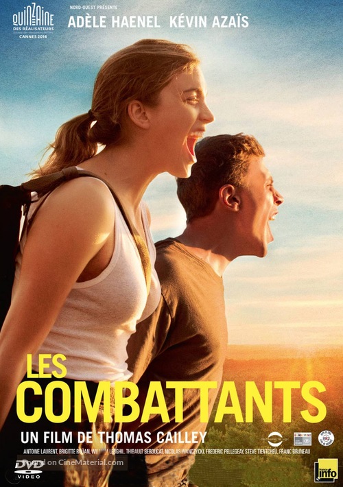 Les combattants - French DVD movie cover