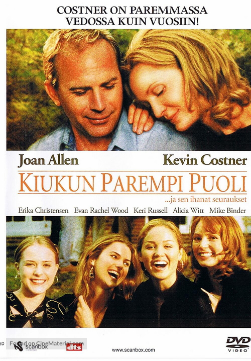 The Upside of Anger - Finnish DVD movie cover