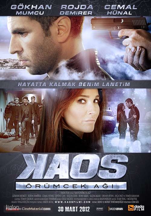 Kaos &ouml;r&uuml;mcek agi - Turkish Movie Poster