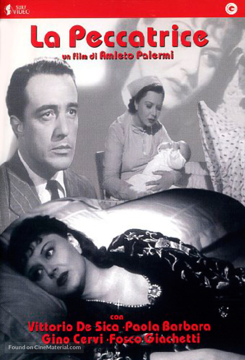 La peccatrice - Italian DVD movie cover