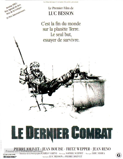 Le dernier combat - French Movie Poster
