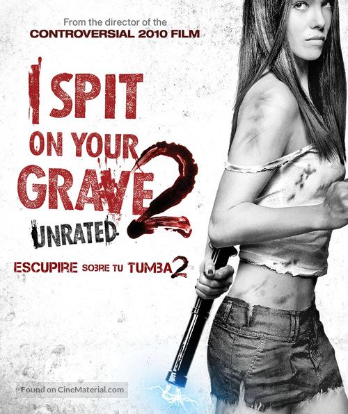 I Spit on Your Grave 2 - Mexican Blu-Ray movie cover