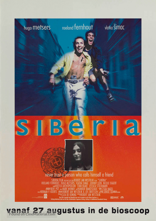 Siberia - Dutch Movie Poster