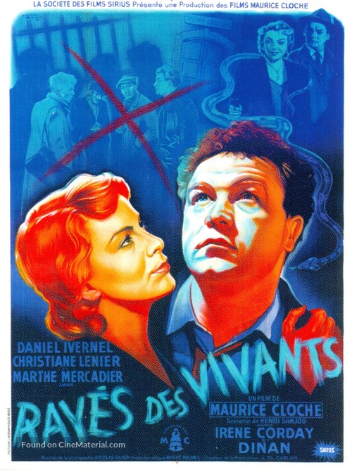 Ray&eacute;s des vivants - French Movie Poster