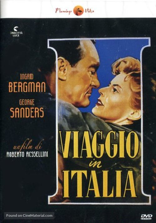 Viaggio in Italia - Italian DVD movie cover