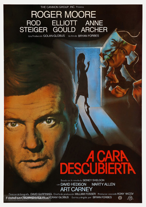 The Naked Face - Spanish Movie Poster