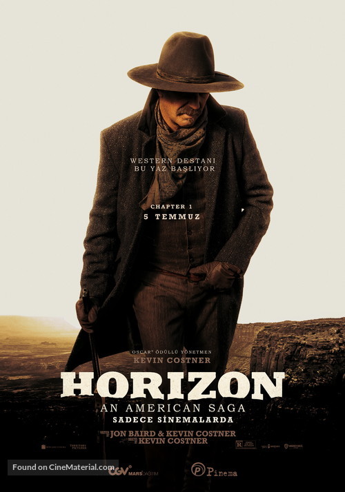 Horizon: An American Saga - Turkish Movie Poster