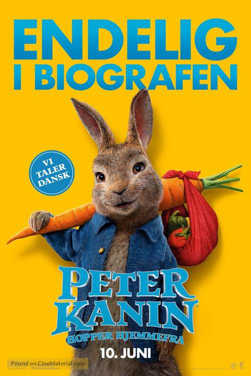 Peter Rabbit 2: The Runaway - Danish Movie Poster
