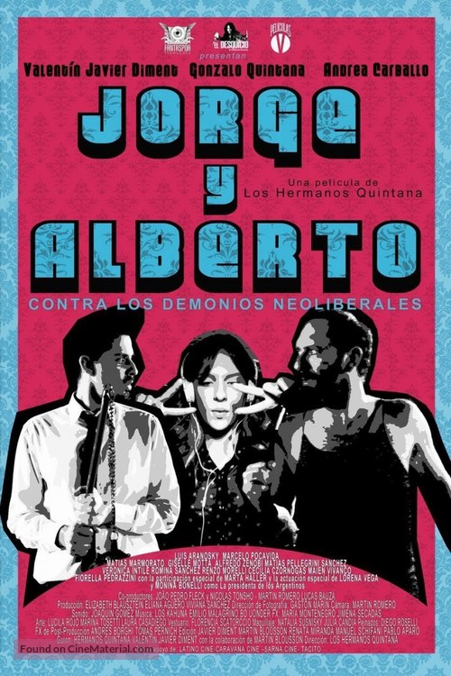 Jorge y Alberto contra los demonios neoliberales - Argentinian Movie Poster