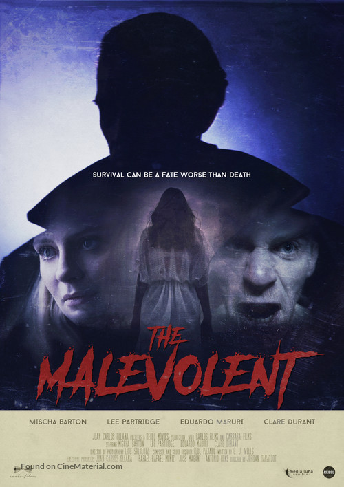 The Malevolent (2016) Spanish movie poster