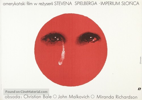 Empire Of The Sun - Polish Movie Poster