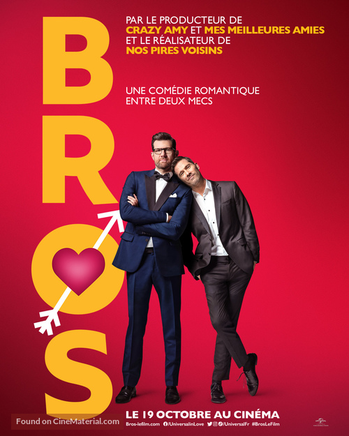Bros - French Movie Poster