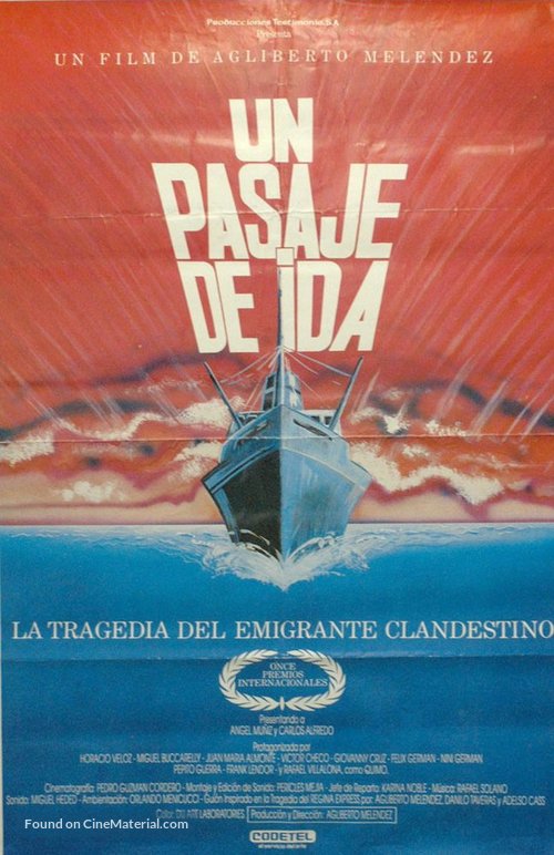 Un pasaje de Ida - Mexican Movie Poster