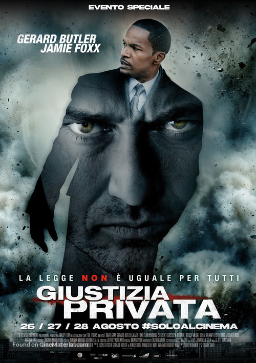 Law Abiding Citizen - Italian Movie Poster