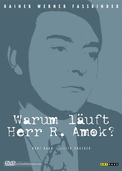 Warum l&auml;uft Herr R. Amok? - German DVD movie cover