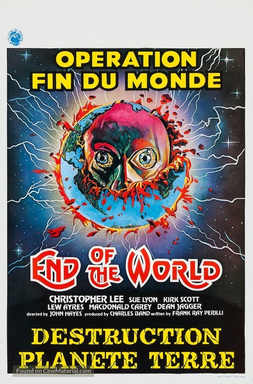 End of the World - Belgian Movie Poster