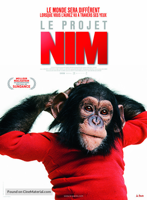 Project Nim - French Movie Poster