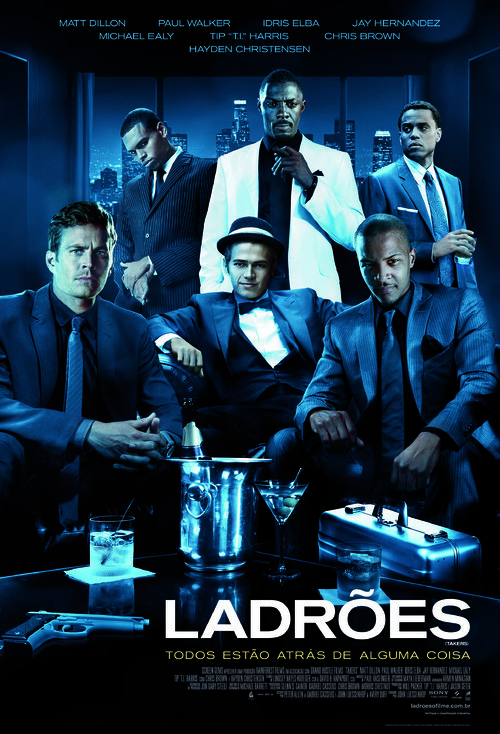 Takers - Brazilian Movie Poster