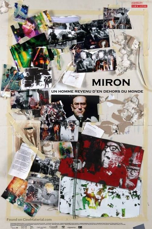 Miron: Un homme revenu d&#039;en dehors du monde - Canadian Movie Poster