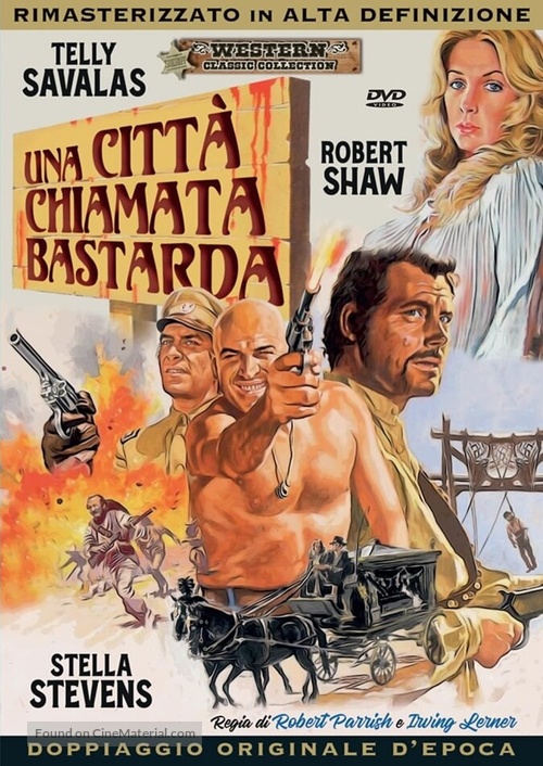 A Town Called Bastard - Italian DVD movie cover