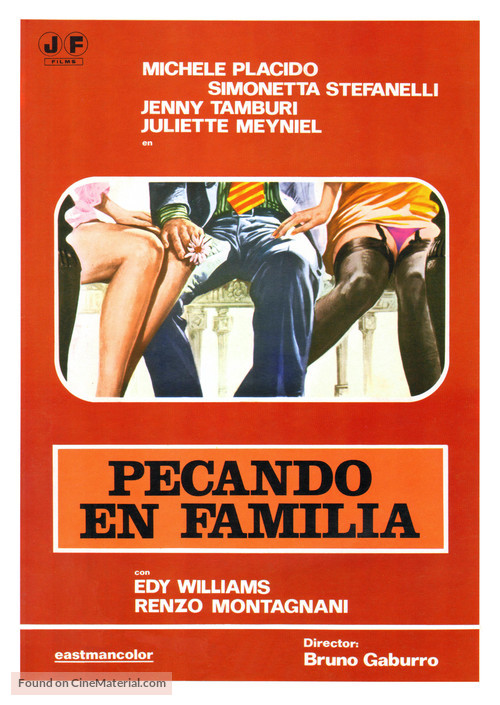 Peccati in famiglia - Spanish Movie Poster