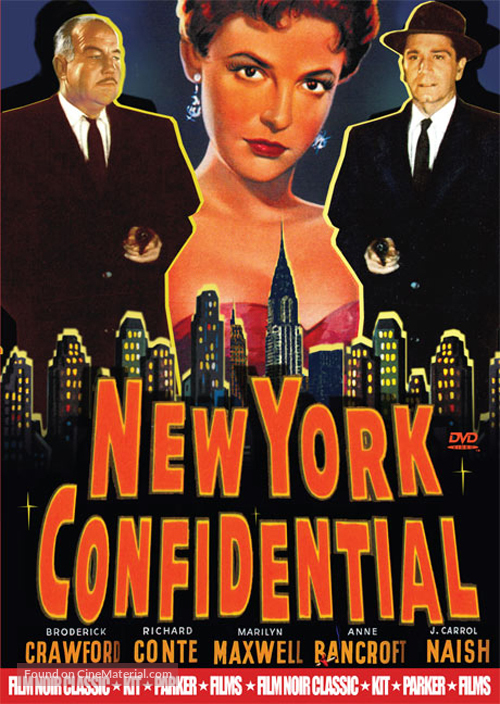 New York Confidential - DVD movie cover