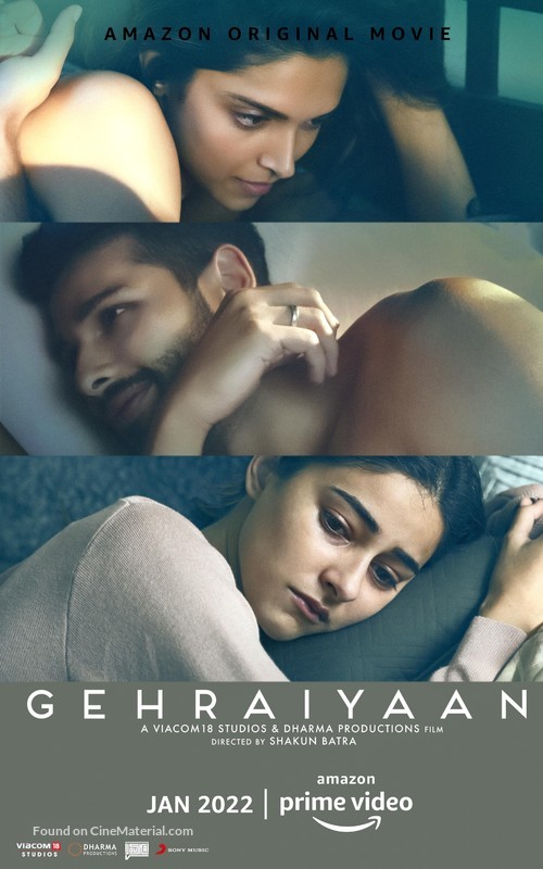 Gehraiyaan - Indian Movie Poster