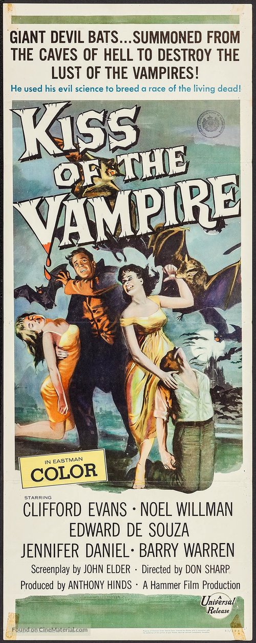 The Kiss of the Vampire - Movie Poster