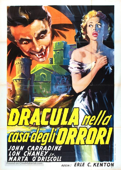 House of Dracula - Italian Movie Poster
