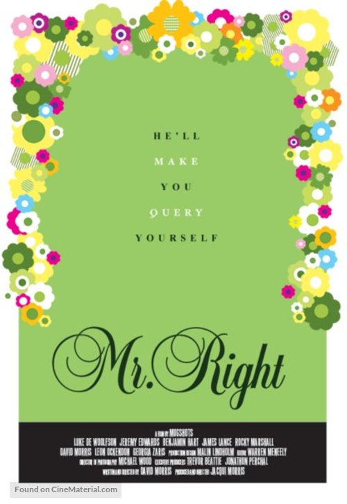 Mr. Right - British Movie Poster
