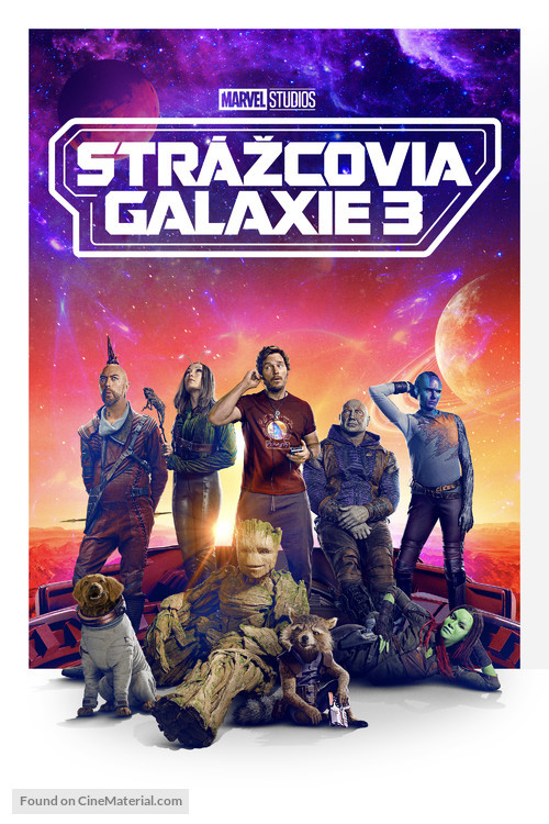 Guardians of the Galaxy Vol. 3 - Slovak Video on demand movie cover