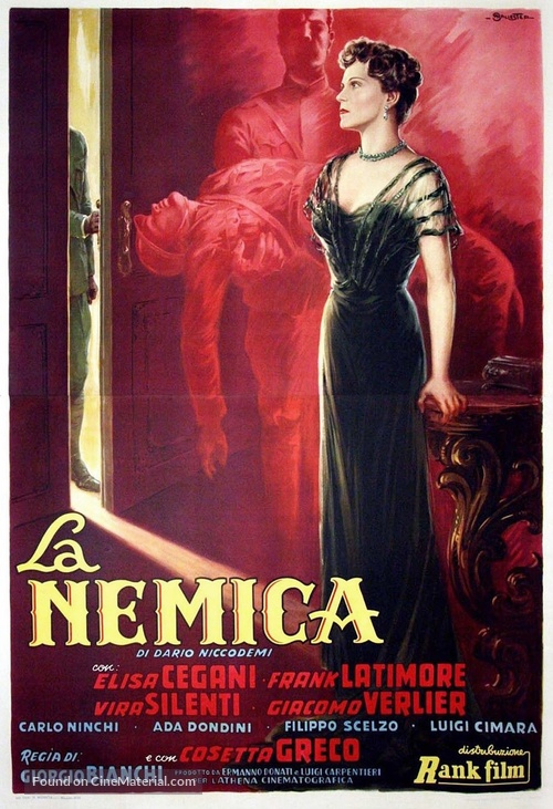 Nemica, La - Italian Movie Poster