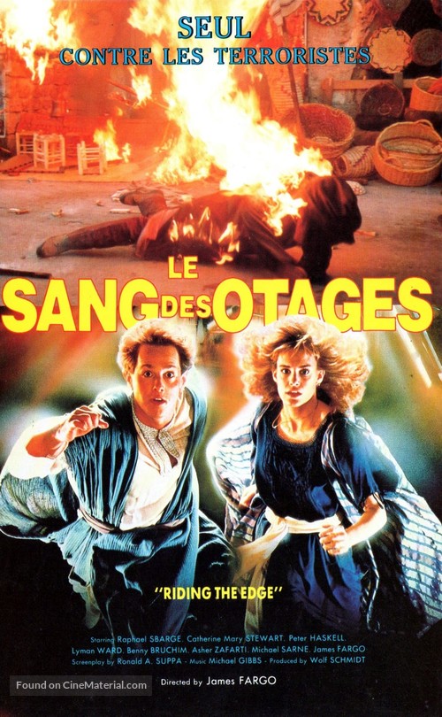 Riding the Edge - French VHS movie cover